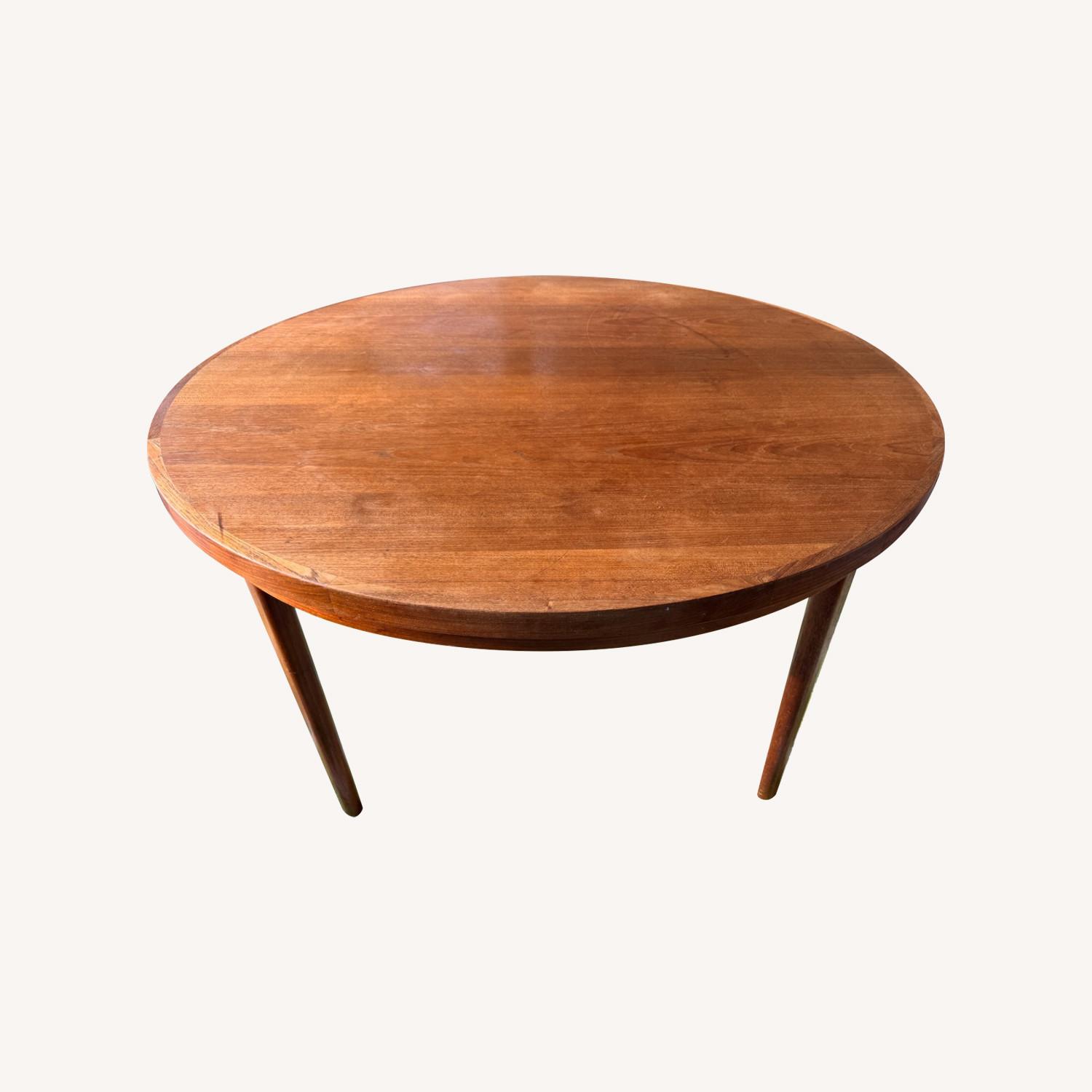 Lotus/ Flip Flap Dining Table in Teak by Dyrlund - image-0
