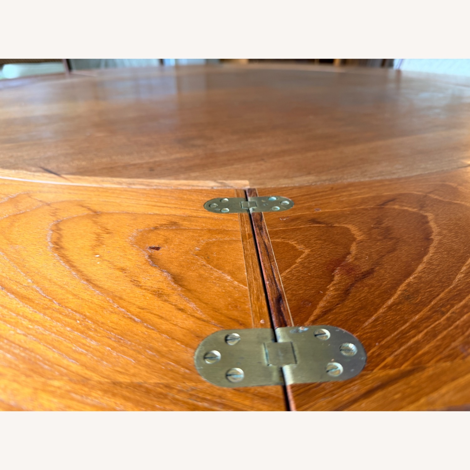 Lotus/ Flip Flap Dining Table in Teak by Dyrlund - image-5