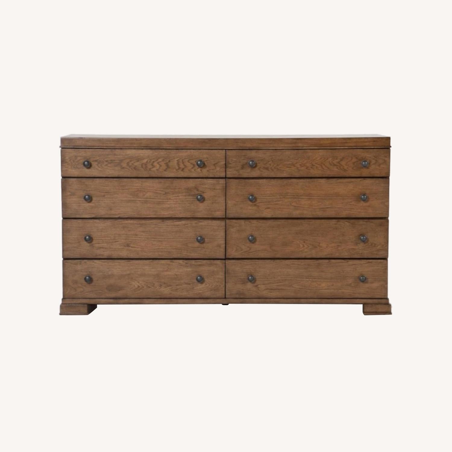 Living Spaces Wood 8 Drawer Dresser By Nate Berkus - image-0