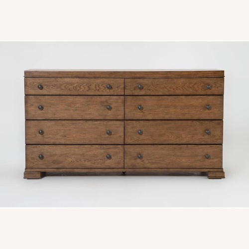 Used Living Spaces Wood 8 Drawer Dresser By Nate Berkus for sale on AptDeco