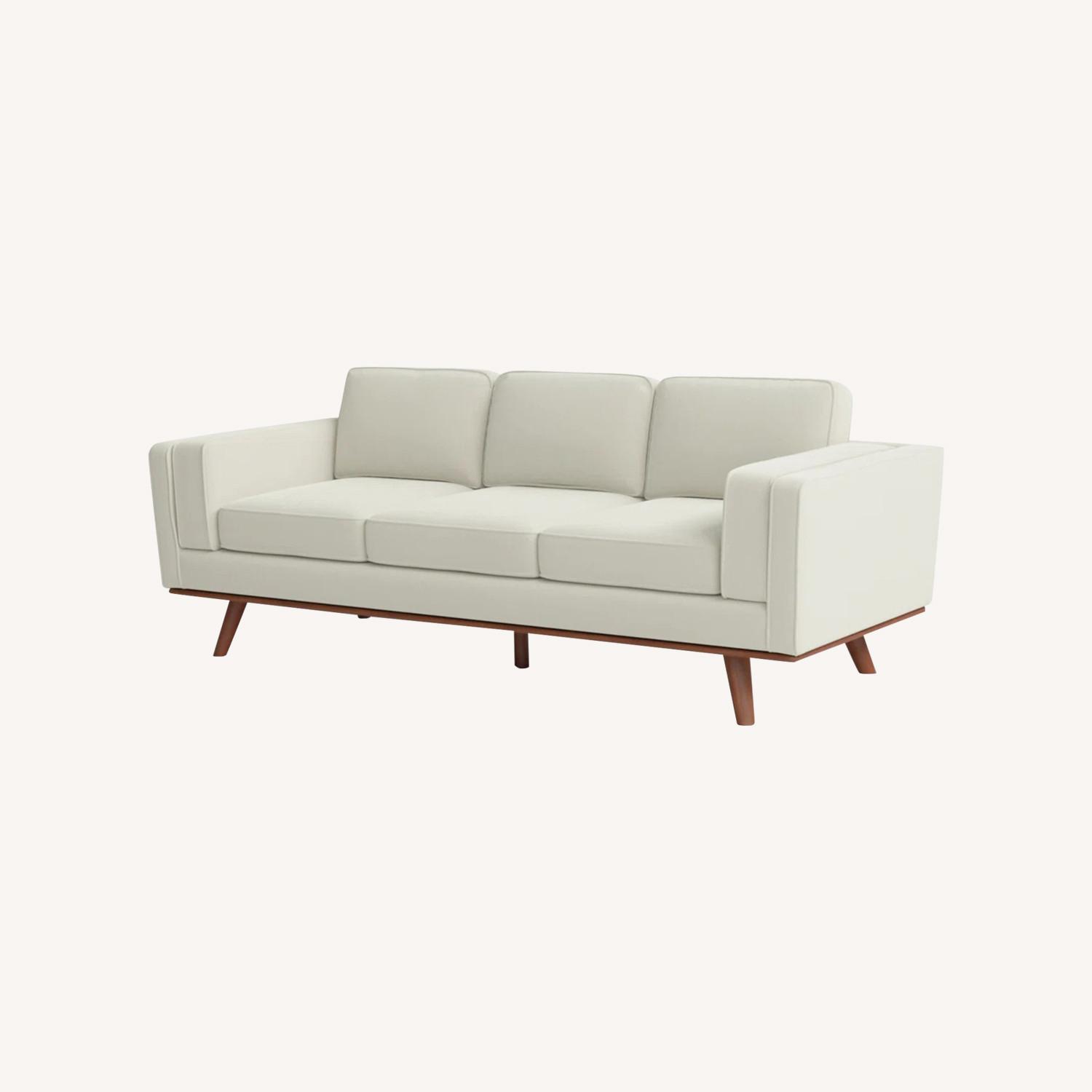 AllModern Natural Fabric 3+ Seater Sofa - image-0