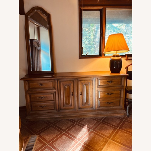Used Mediterranean Style Brown Dresser for sale on AptDeco