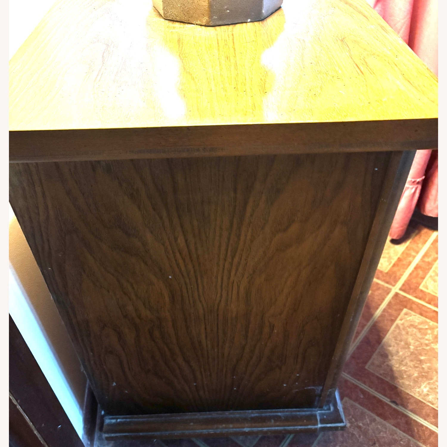 Vintage/Antique Finds Dark Brown Nightstands - image-1