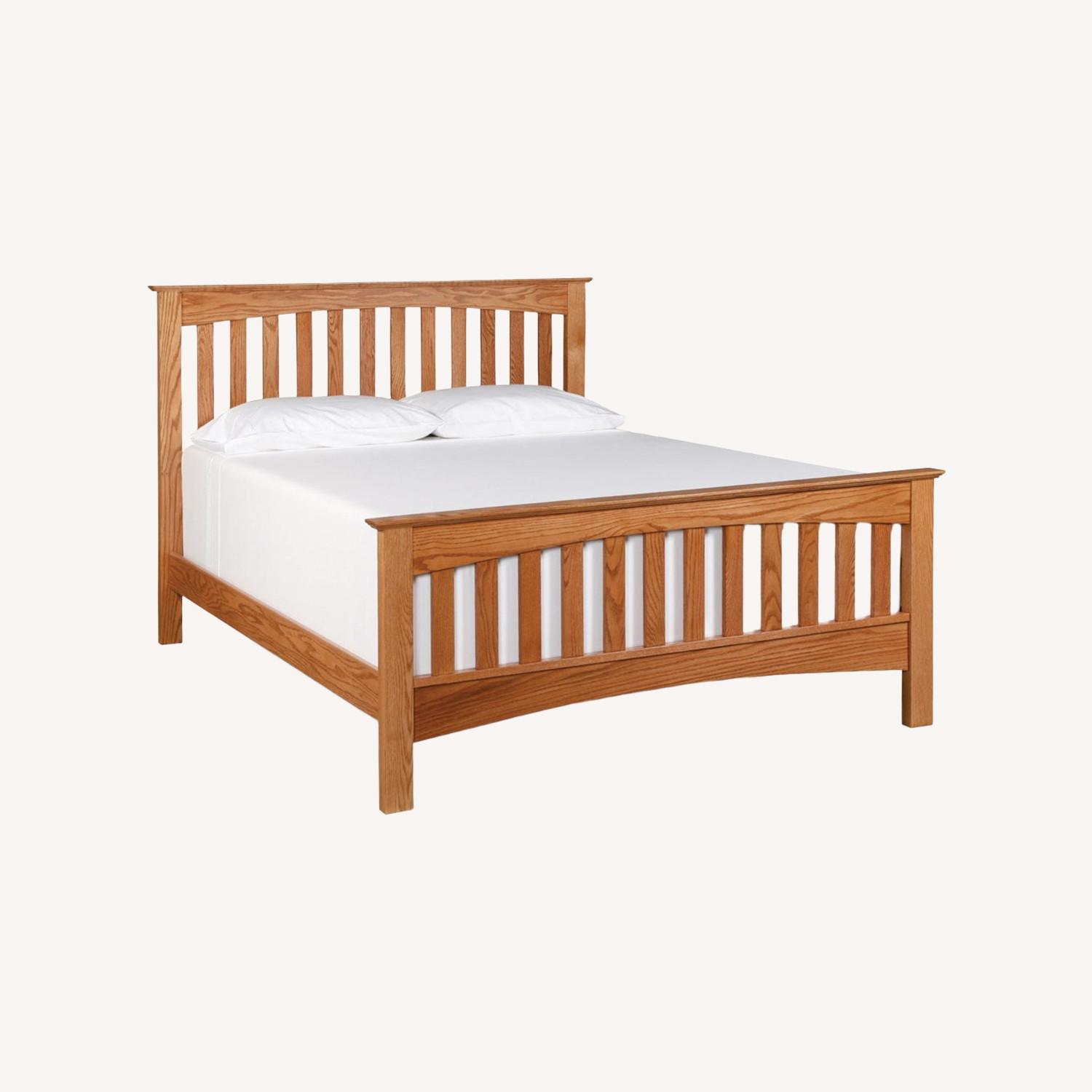 Raymour & Flanigan Queen Bed - image-0