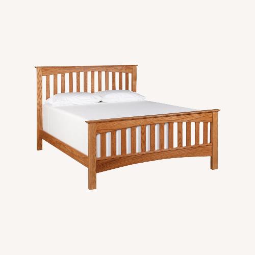Used Raymour & Flanigan Queen Bed for sale on AptDeco