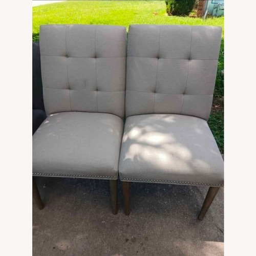 Used Pair of Beige Accent Chairs for sale on AptDeco