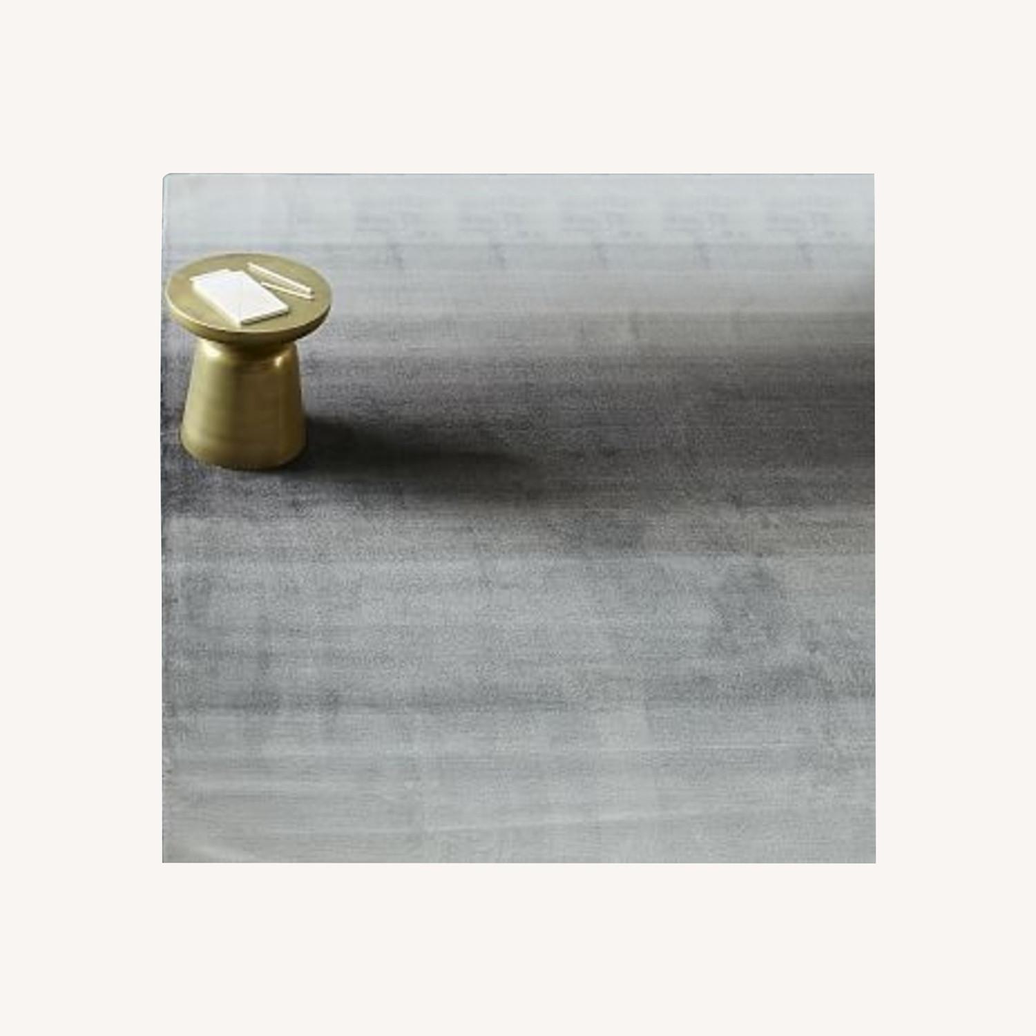 West Elm Horizon Blue Wool Area Rug 8' x 10' - image-0