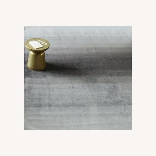 Used West Elm Horizon Blue Wool Area Rug 8' x 10' for sale on AptDeco