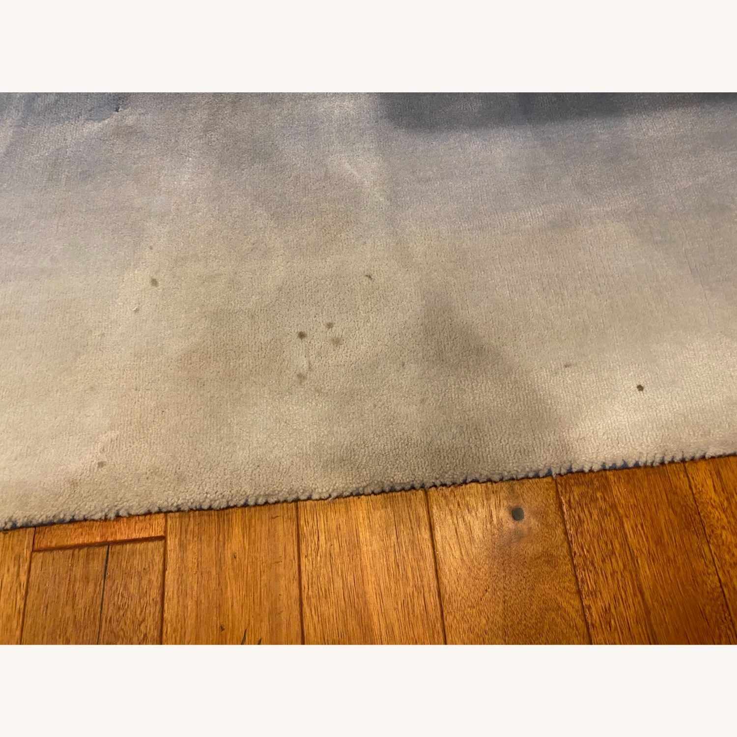 West Elm Horizon Blue Wool Area Rug 8' x 10' - image-5