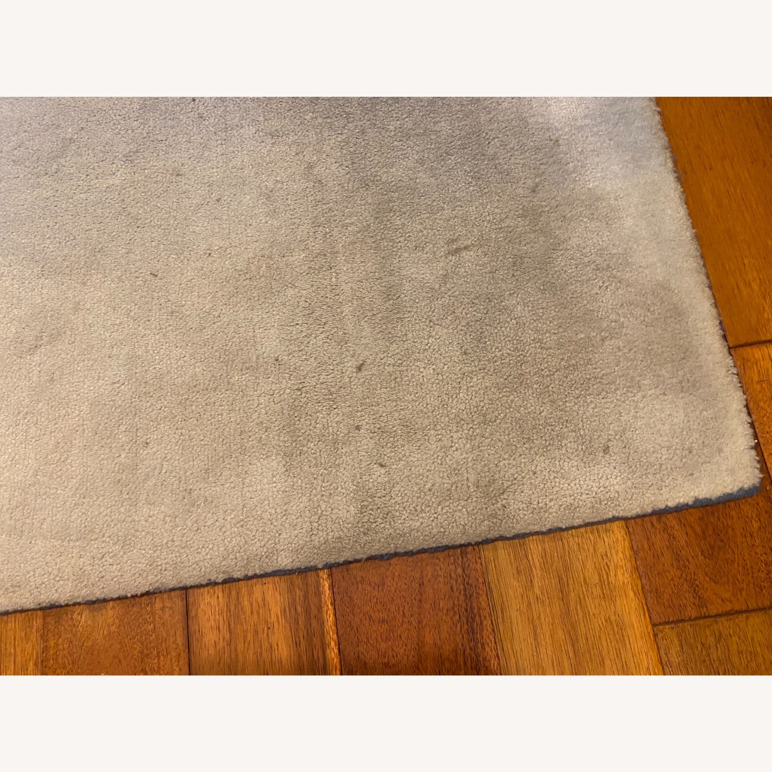 West Elm Horizon Blue Wool Area Rug 8' x 10' - image-7