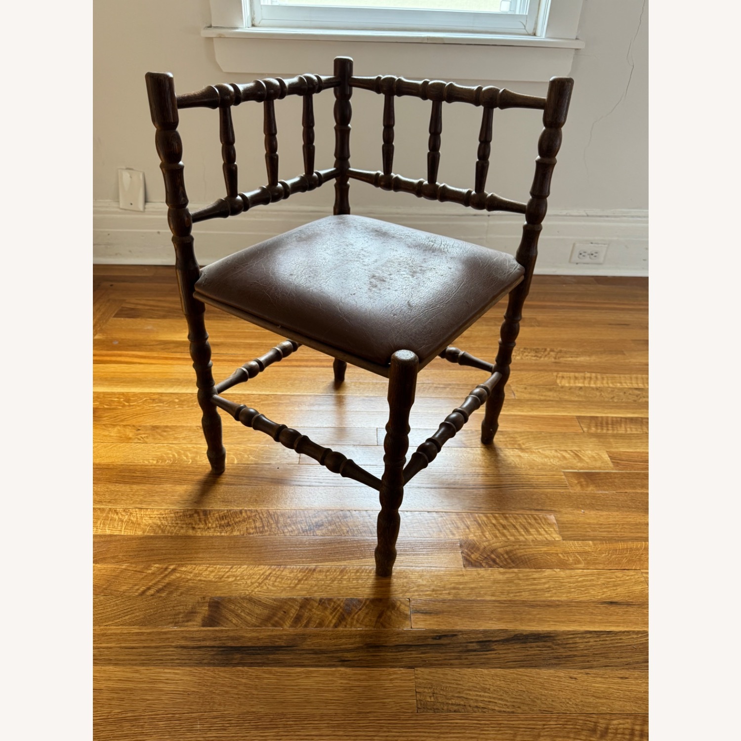 Vintage/Antique Finds Dark Brown Accent Chair - image-3