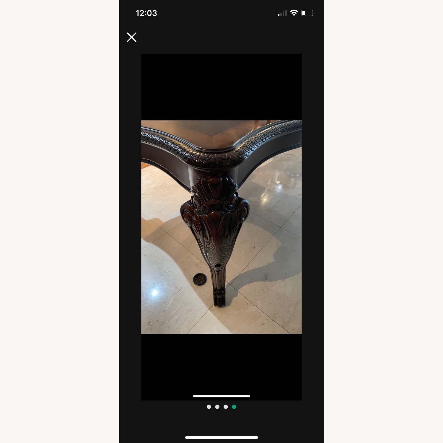 Large Wooden Dining Table  - image-4