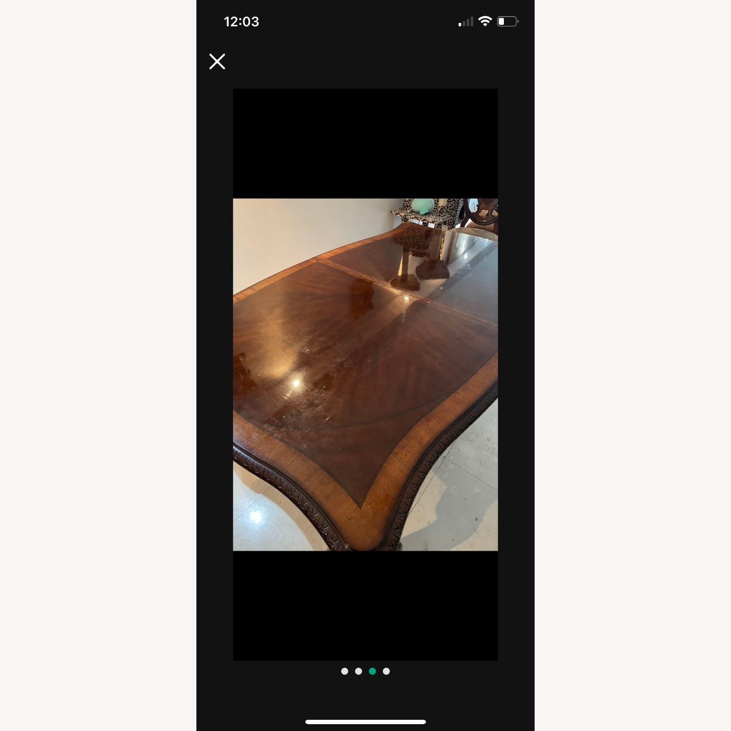 Large Wooden Dining Table  - image-3