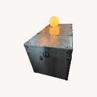 Vintage/Antique Finds Silver Aluminum Chest