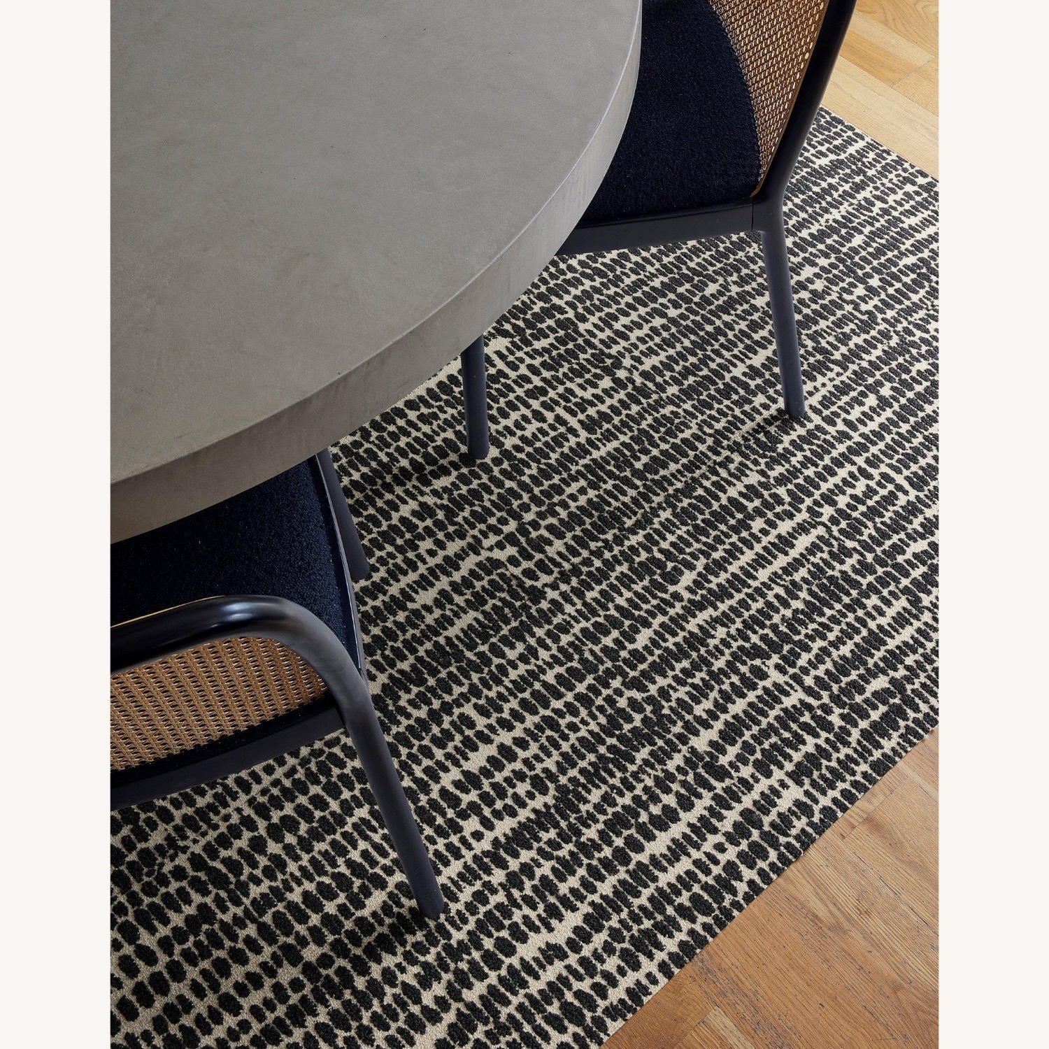 FLOR Carpet Tiles Black & Cream - image-2