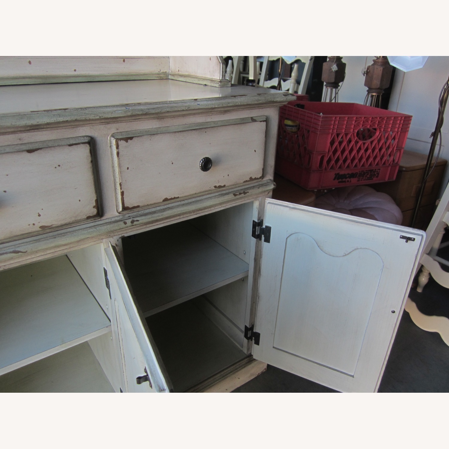 Pulaski Furniture White Wood Sideboard - image-2