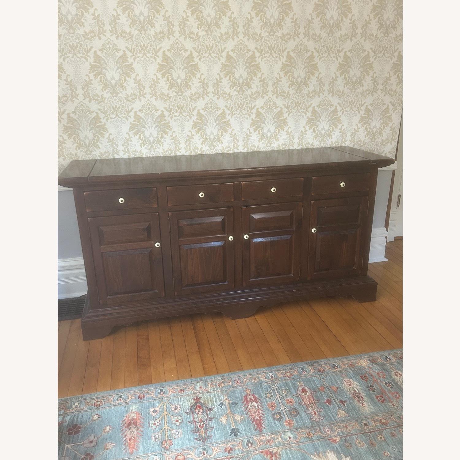 Ethan Allen Dining Room Buffet/Hutch - image-11