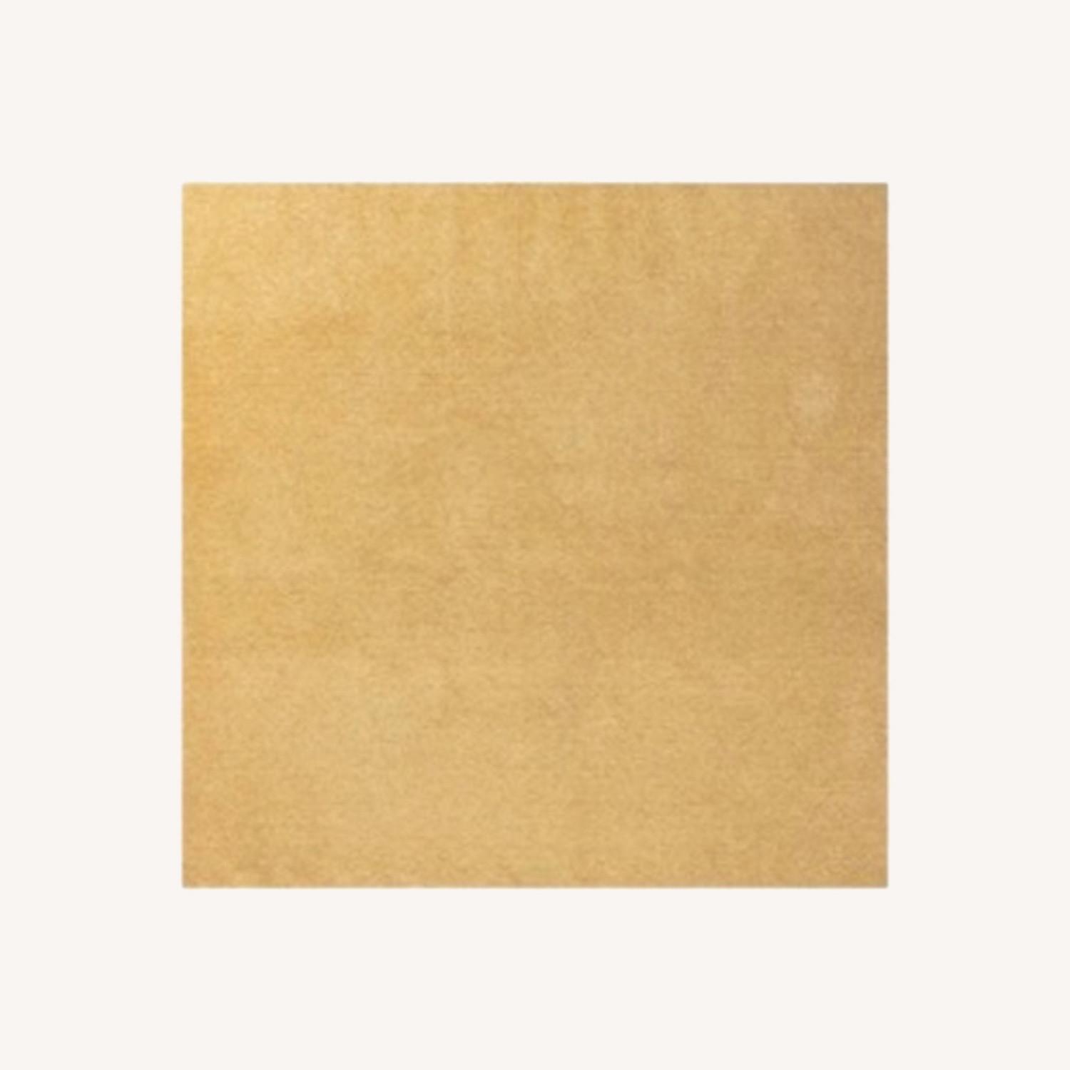 9 ft Square Gold Area Rug - image-0