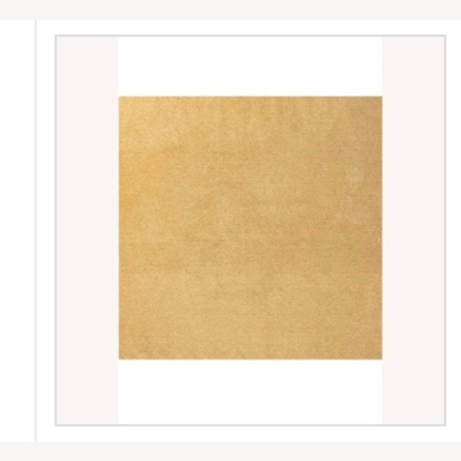 9 ft Square Gold Area Rug - image-3