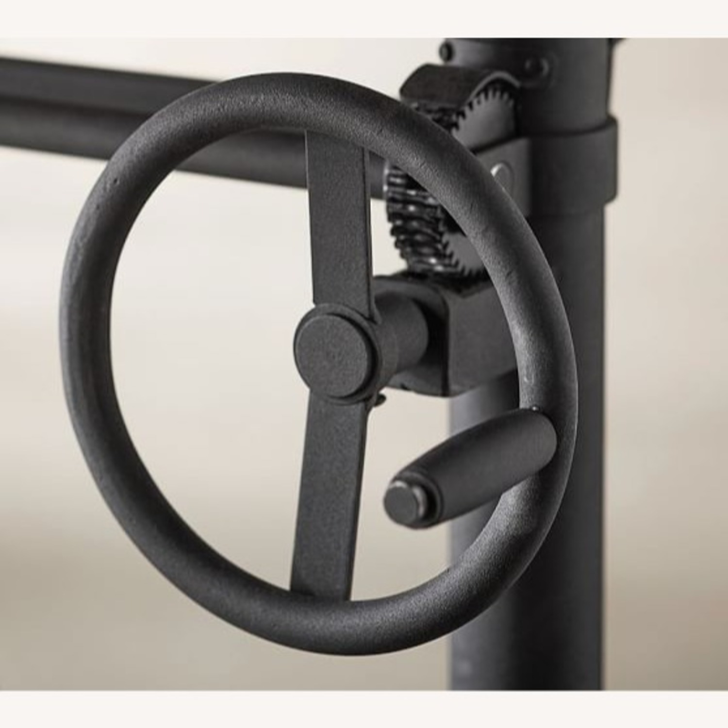 Pottery Barn Brown Pittsburgh Crank Standing Desk (48") - image-3