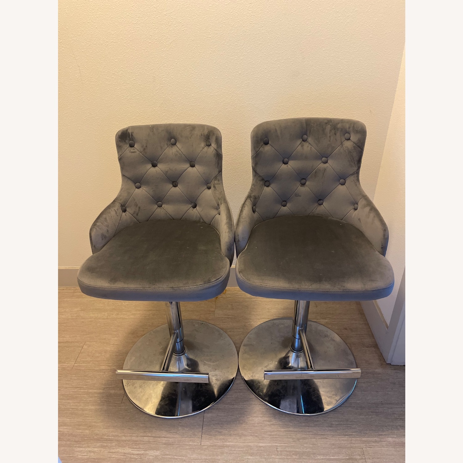 Living Spaces 2 Bar Stools - image-2