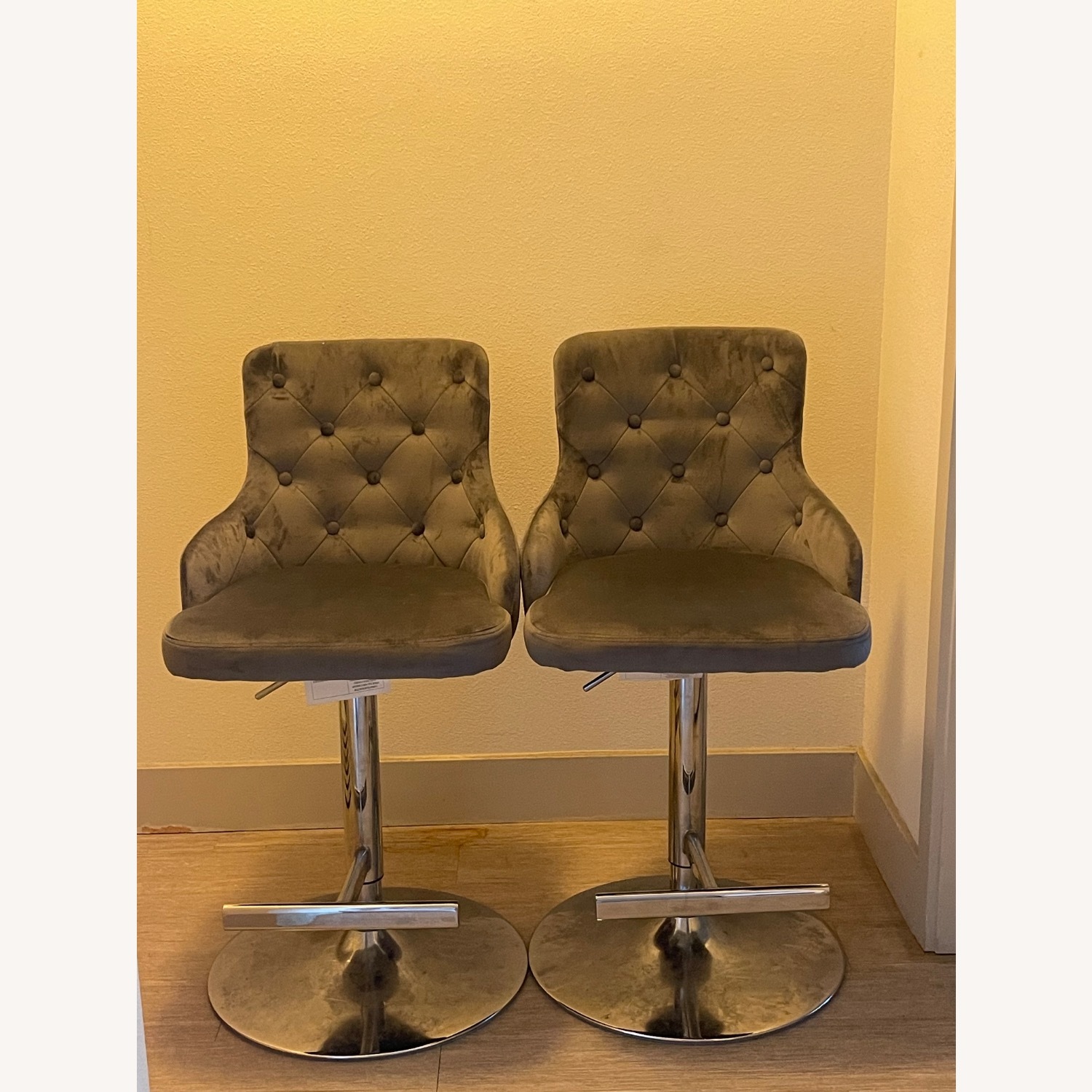 Living Spaces 2 Bar Stools - image-3