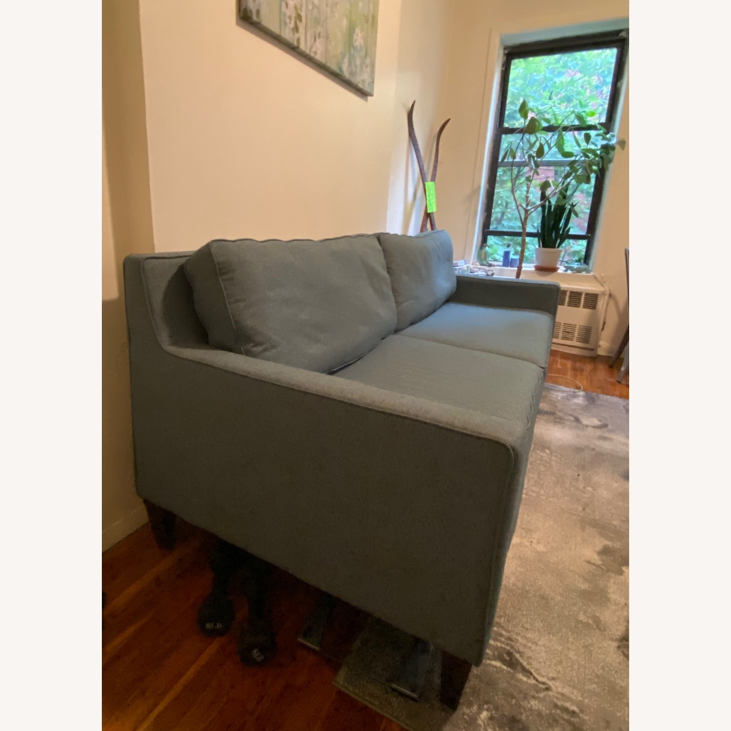 Joybird Levi Blue Fabric 3+ Seater Sofa - image-2