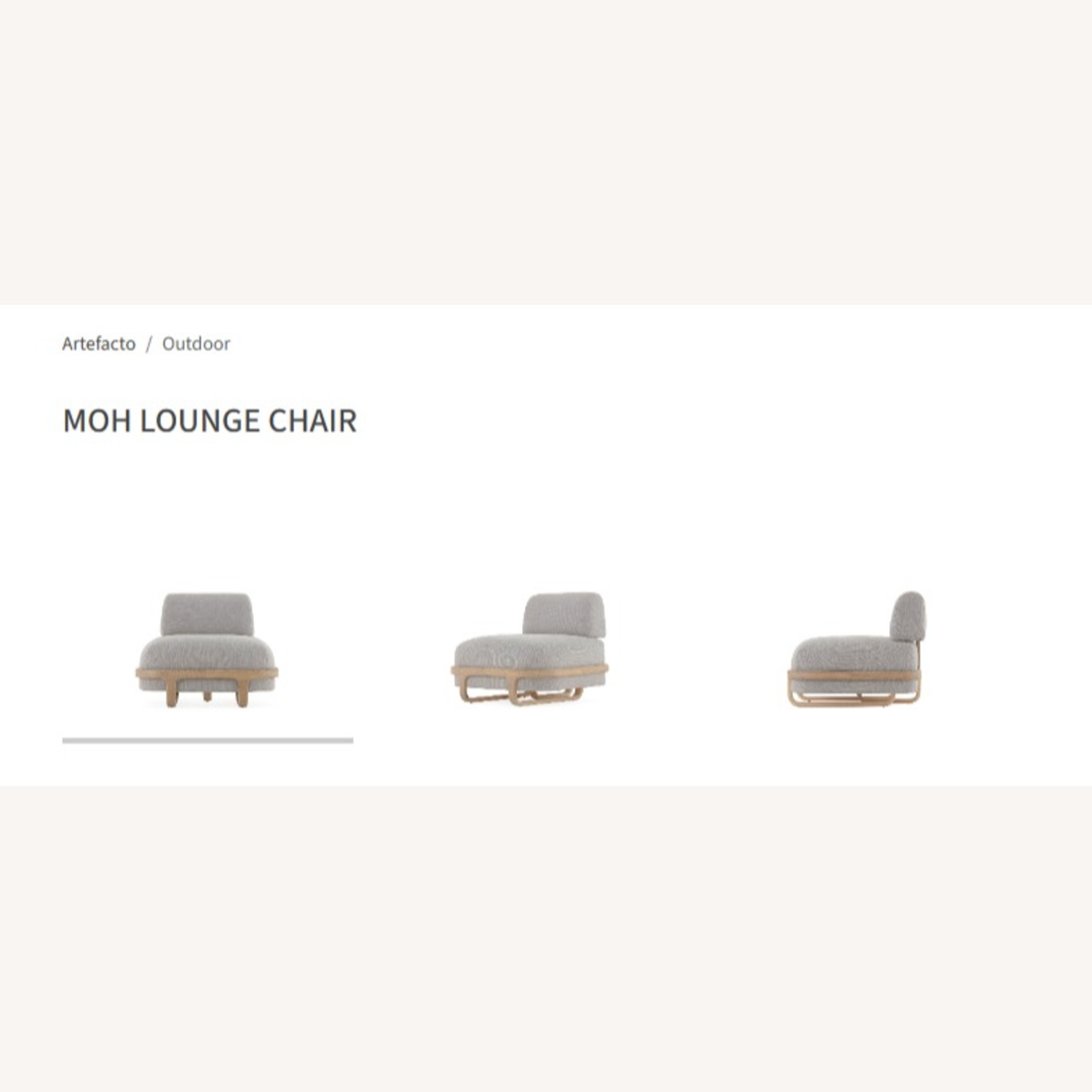 Artefacto MOH Lounge Chair - image-1