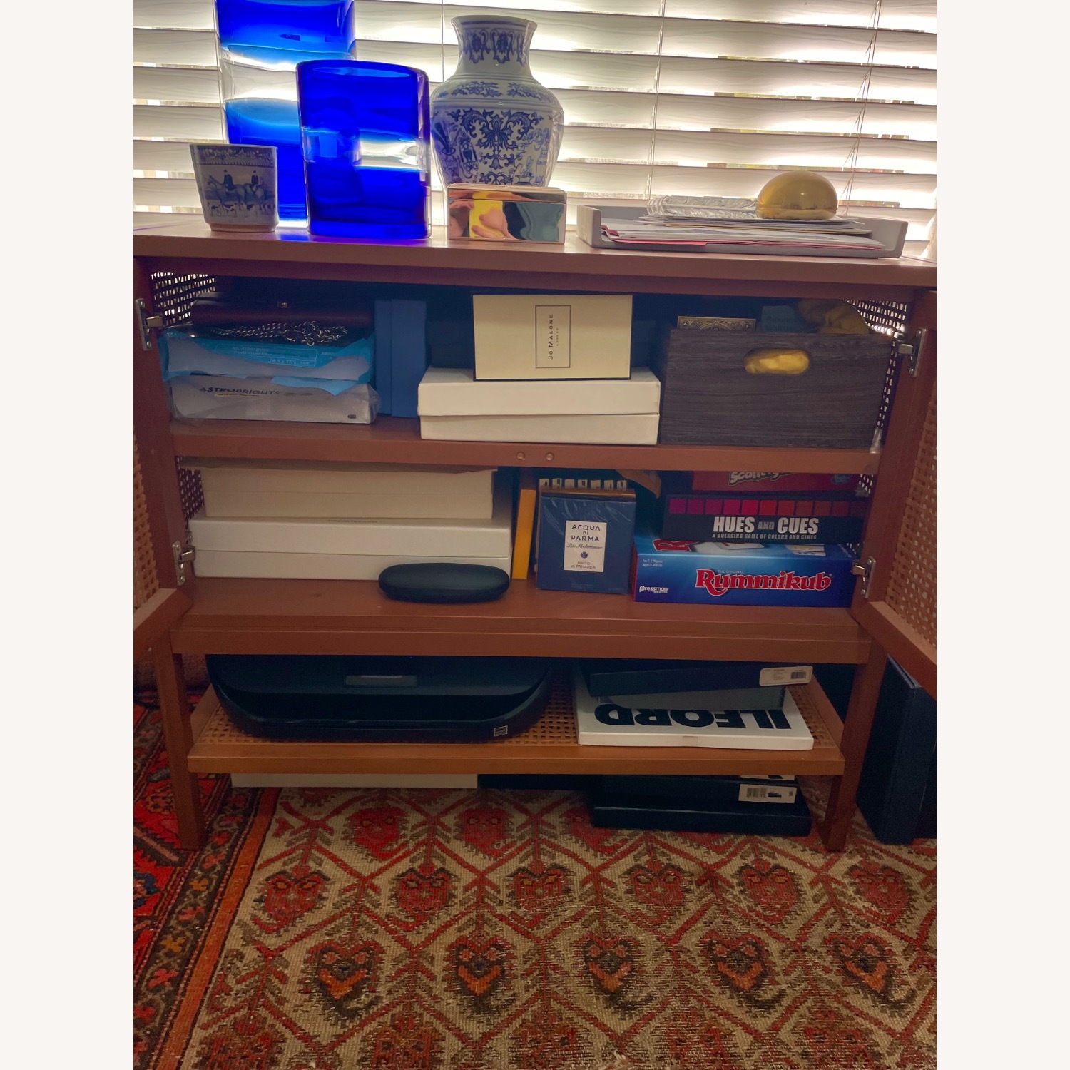 Dark Brown Wood Sideboard - image-4