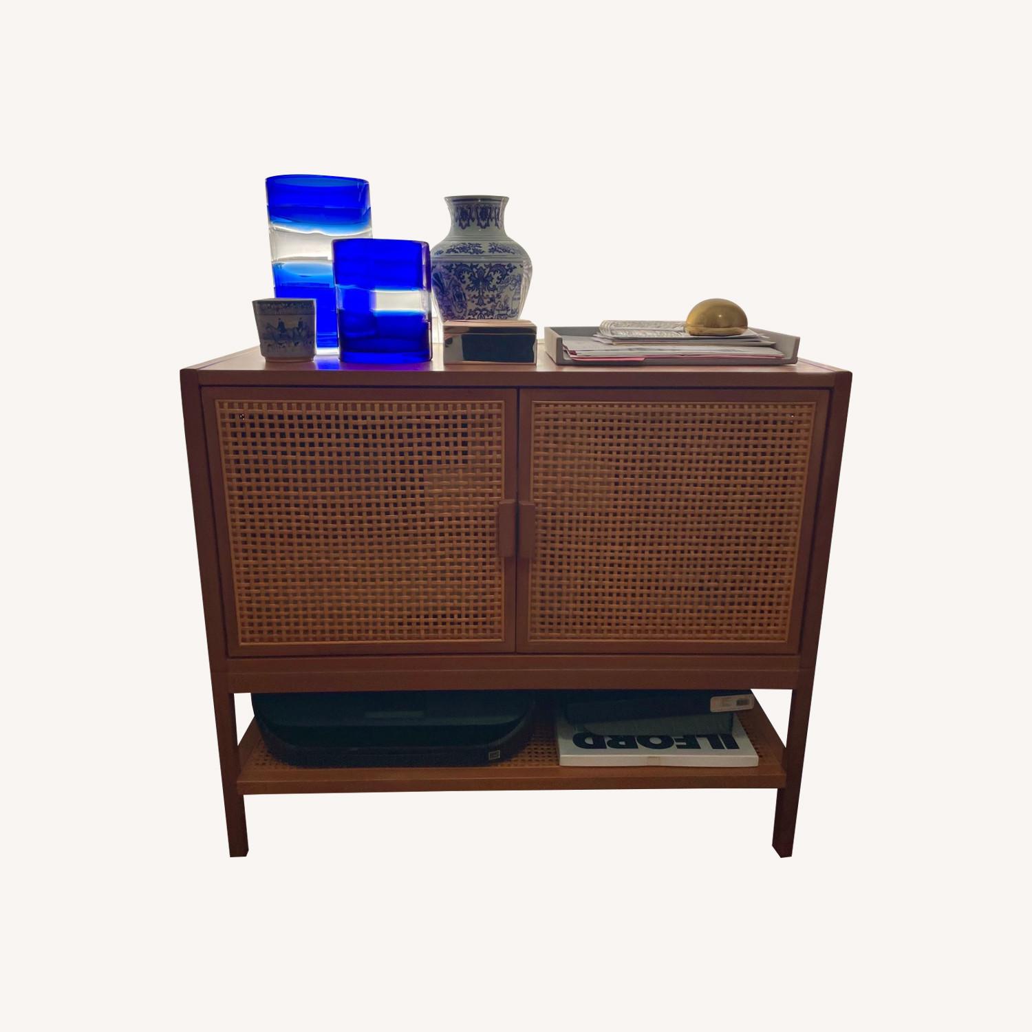 Dark Brown Wood Sideboard - image-0