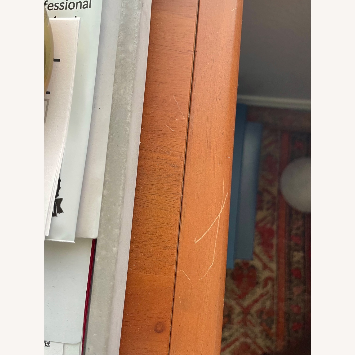 Dark Brown Wood Sideboard - image-3