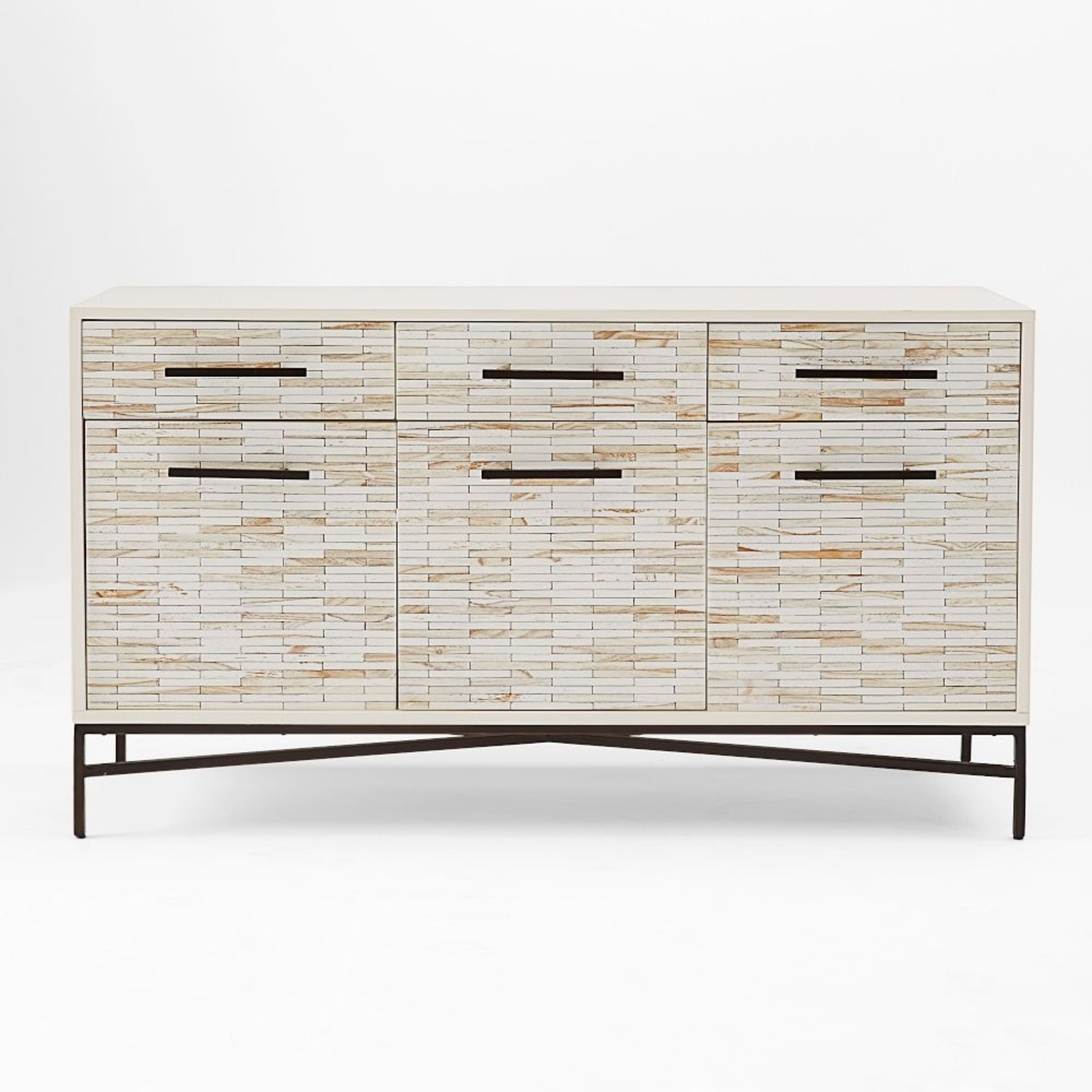 West Elm Tiled 54” Buffet/Media Console  - image-6