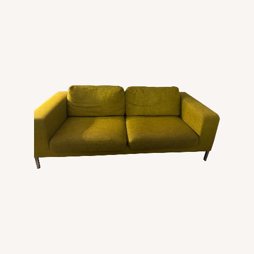 Used Bensen Green Fabric 2 Seater Sofa for sale on AptDeco
