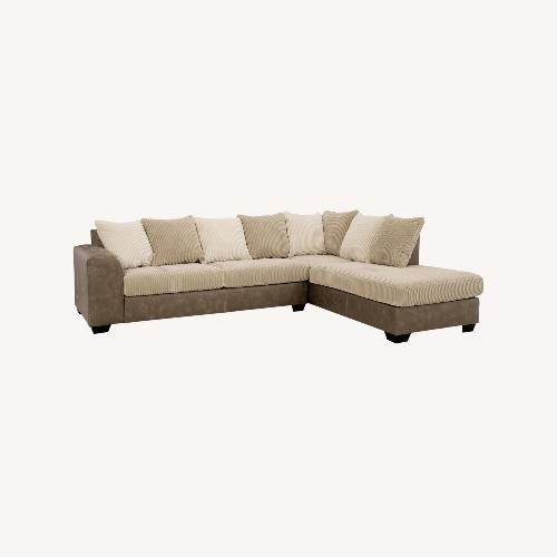Used Keskin 2-Piece Sectional with Chaise for sale on AptDeco
