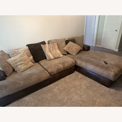 Used Keskin 2-Piece Sectional with Chaise for sale on AptDeco