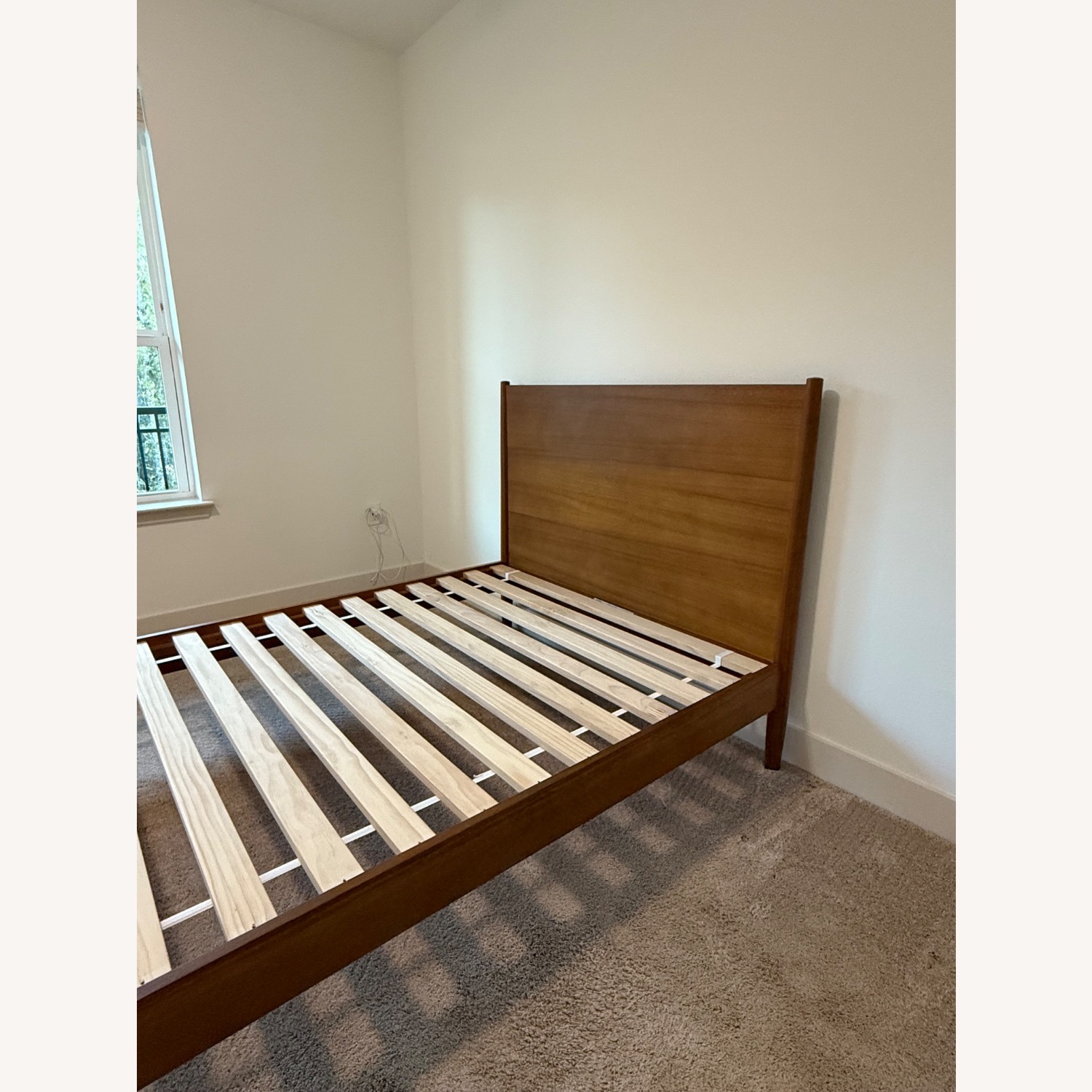 West Elm Mid-century Bed Acorn Wood Full Bed - image-2