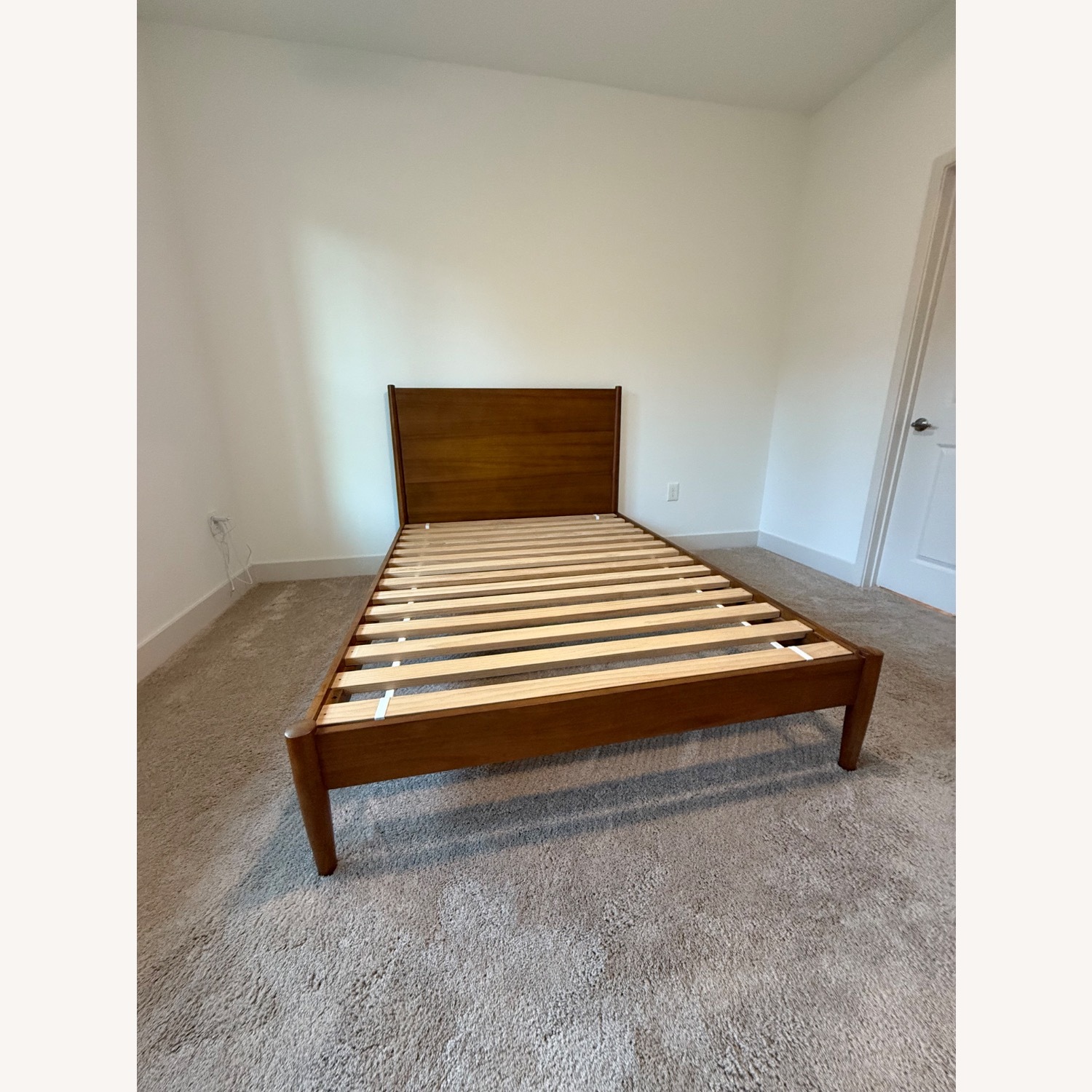 West Elm Mid-Century Acorn Wood Full Bed - image-5