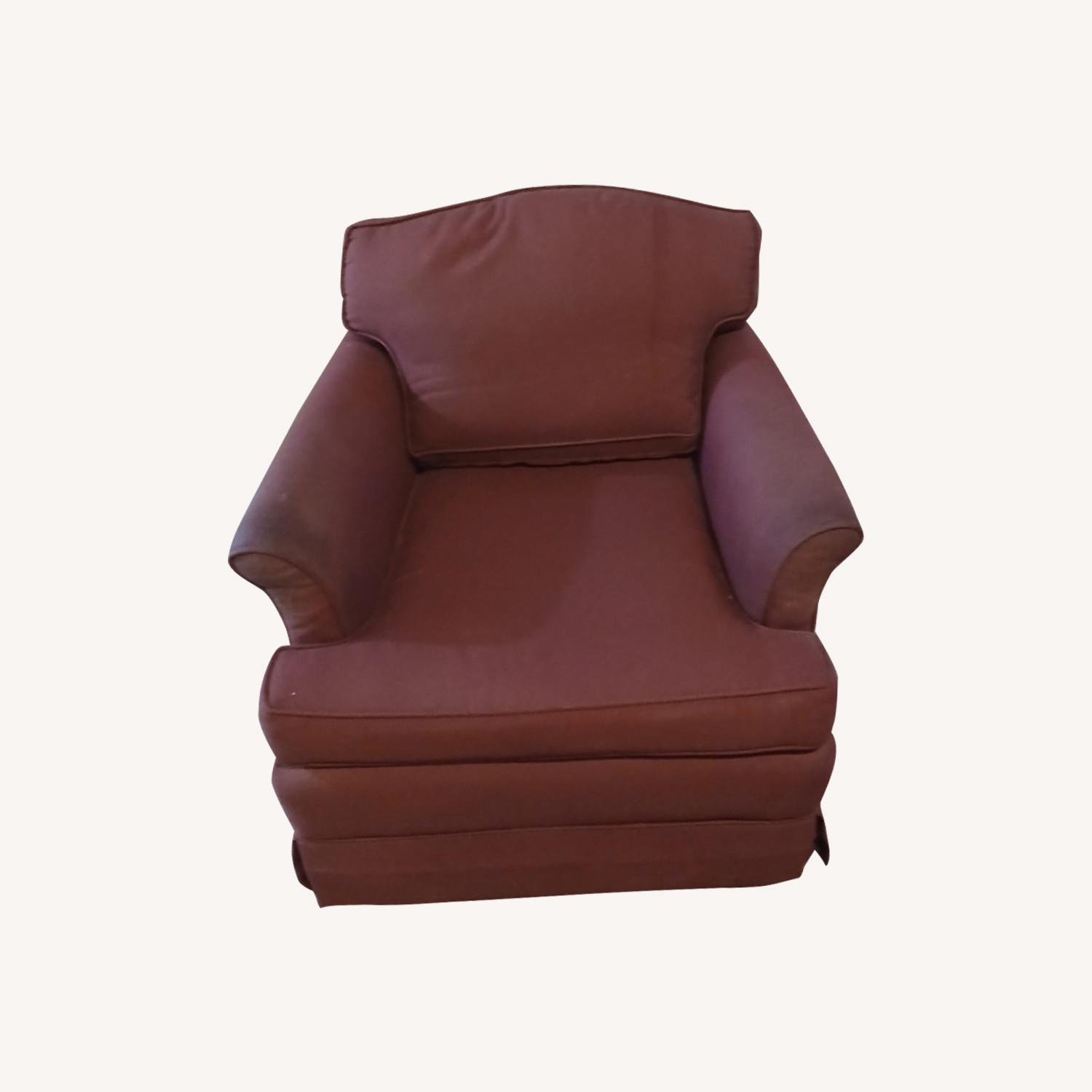 Vintage Milo Baughmagn Transparent Armchair - image-0