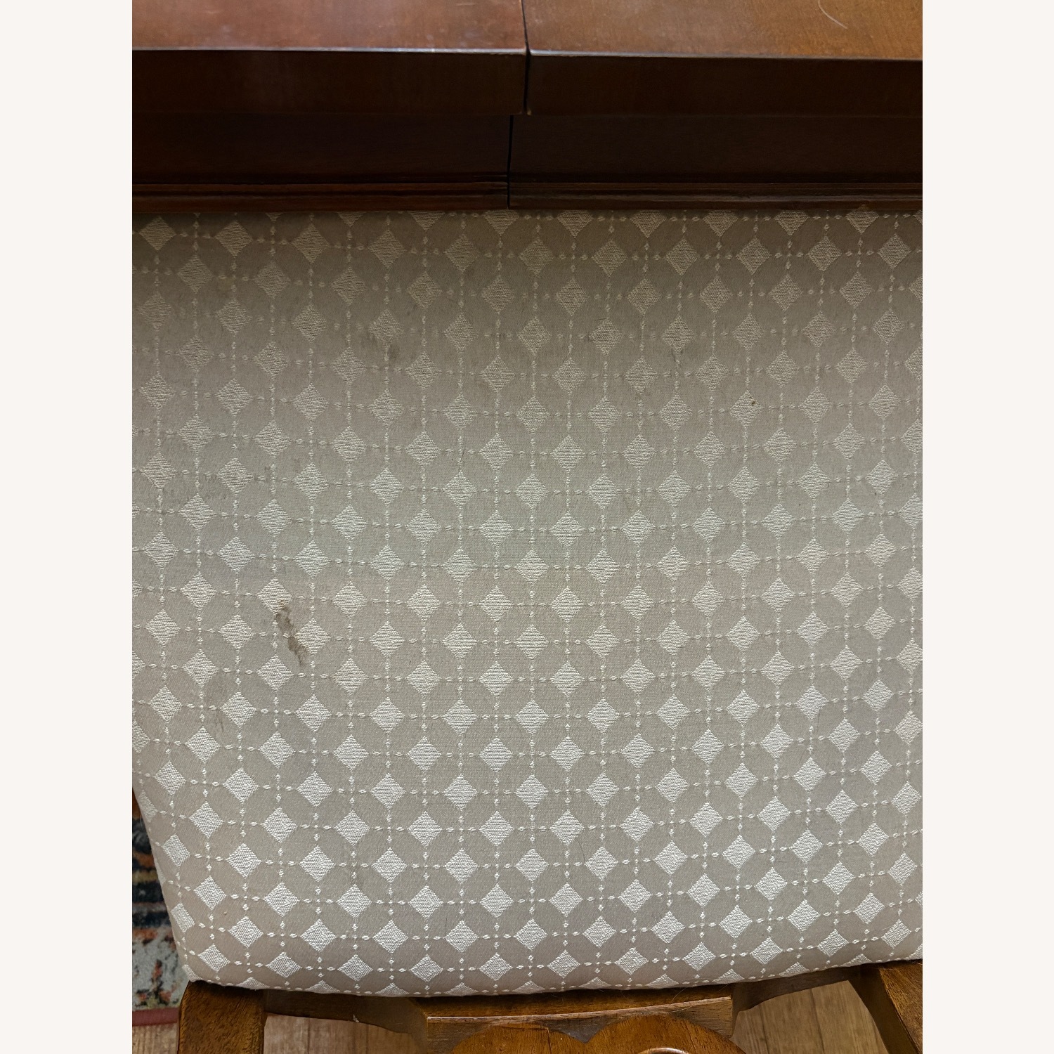 Dark Brown Wood Dining Set - image-4