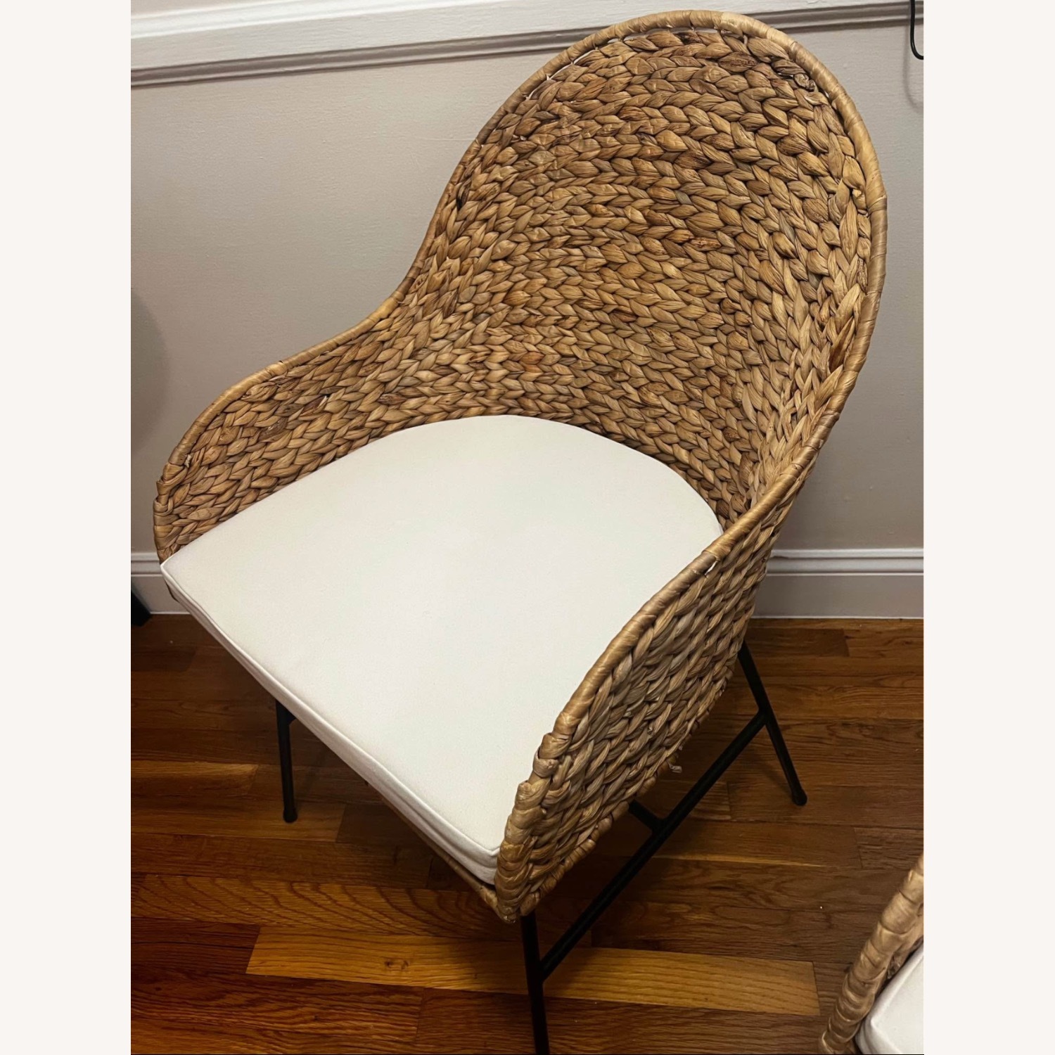 Target Threshold Natural Wicker Dining Chairs - image-3