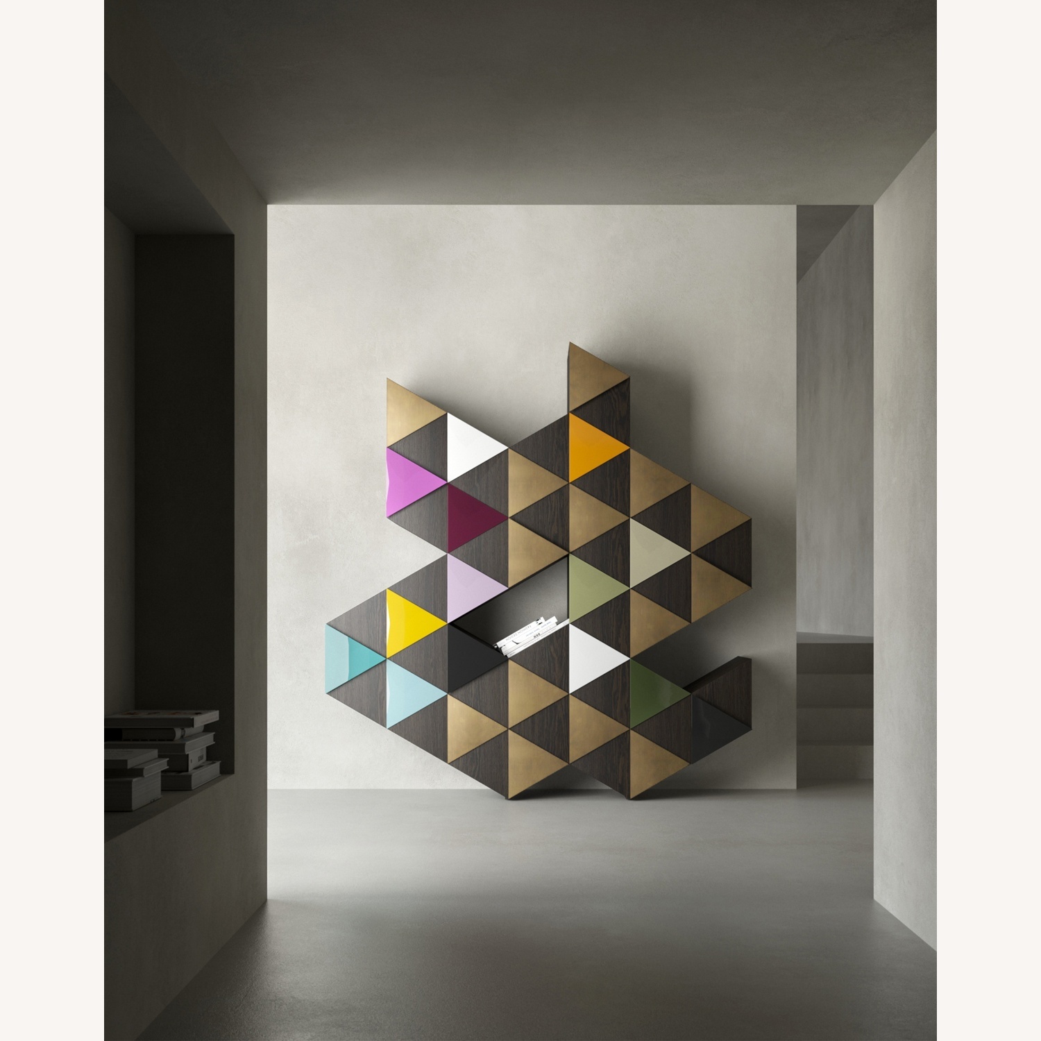 Luxury Emmemobili Designer Shelf - image-4