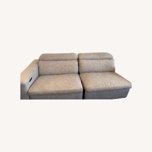Used Ashley Furniture Light Gray Fabric 3+ Seater Sofa for sale on AptDeco