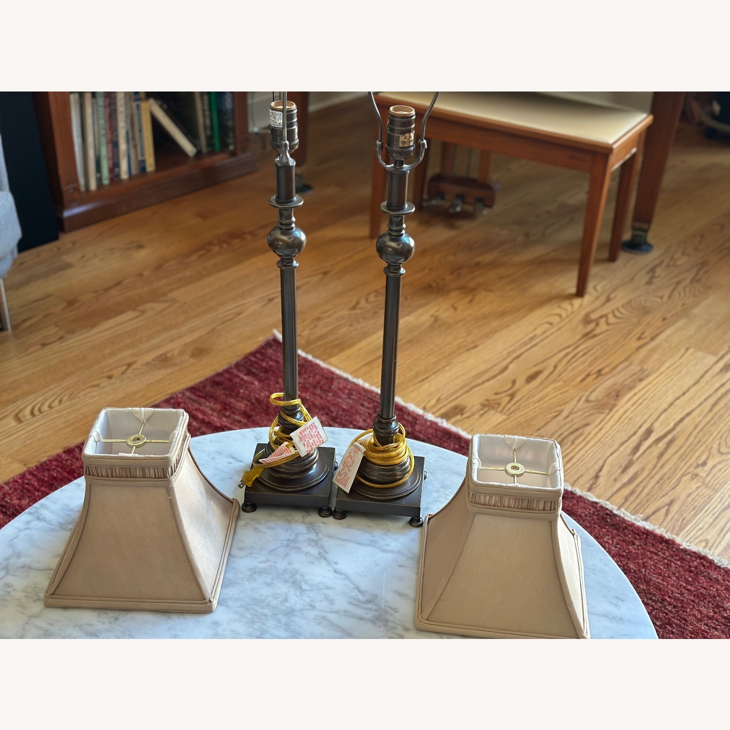 Brushes Metal Table Lamps - image-2