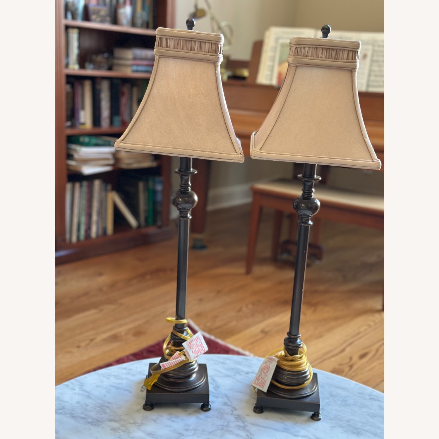 Brushes Metal Table Lamps - image-3