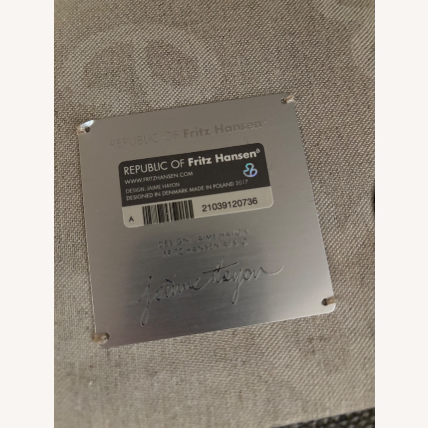 Republic of Fritz Hansen Fri chair - image-3