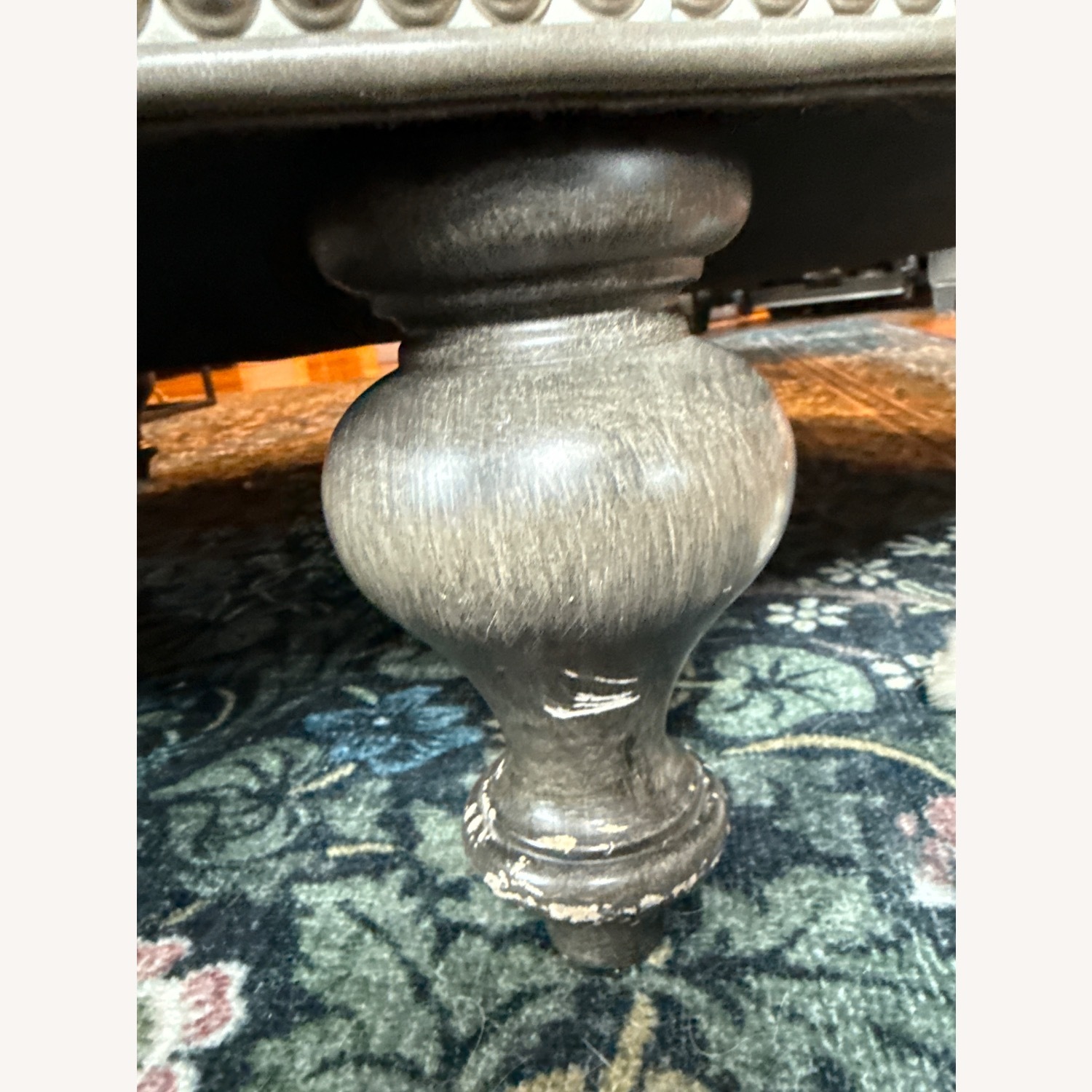 Bradenton Young XL Leather Ottoman - image-4