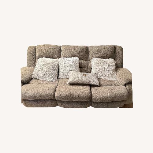 Used Ashley Furniture Light Gray Fabric 3+ Seater Sofa for sale on AptDeco