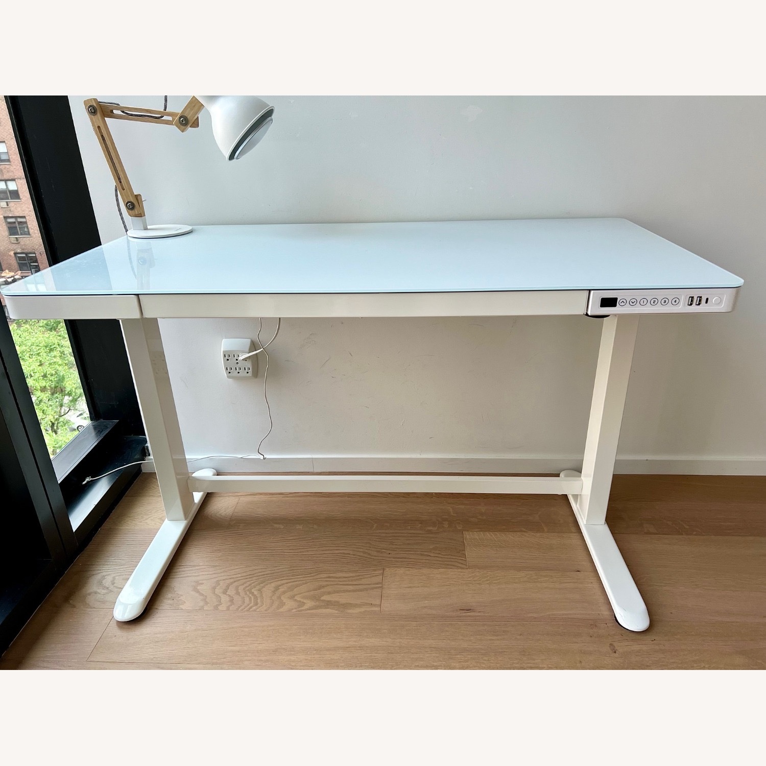 Wayfair White Adjustable Standing Desk - image-2