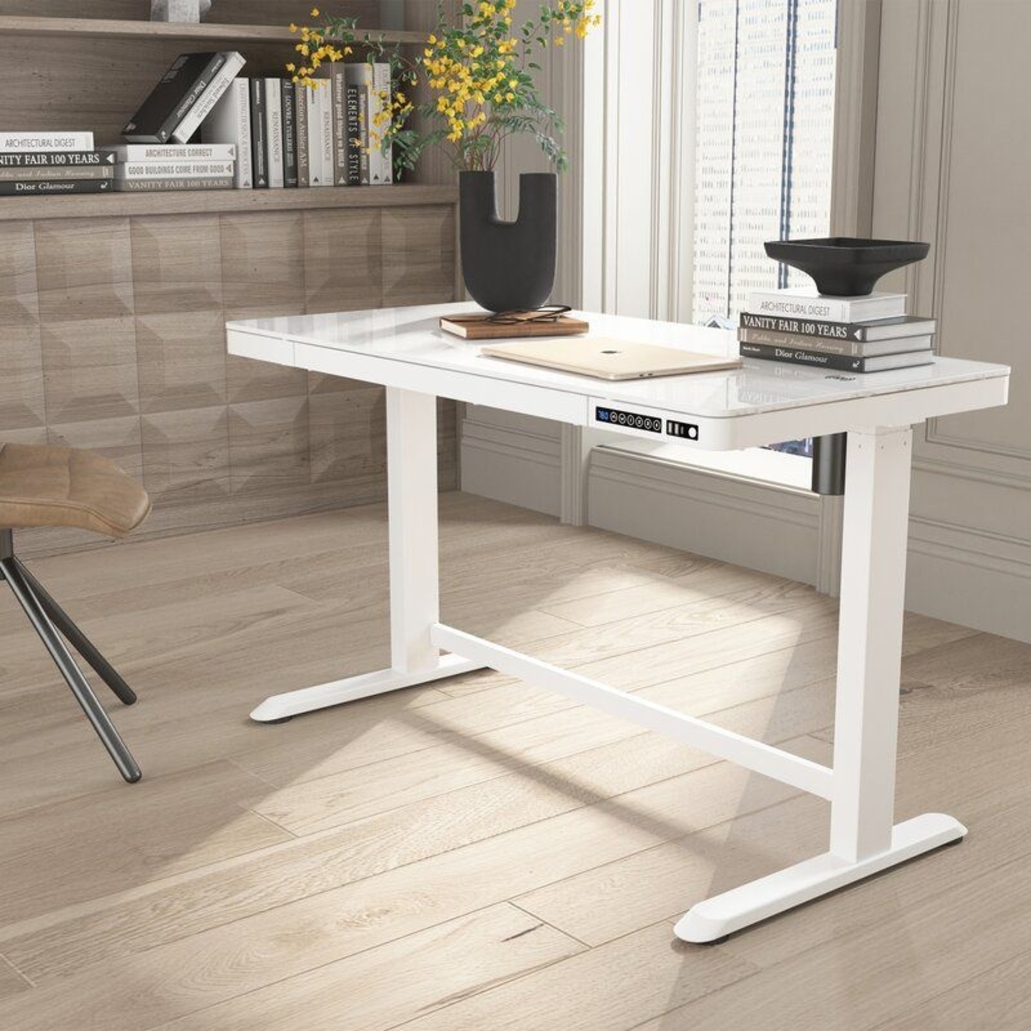 Wayfair White Adjustable Standing Desk - image-5