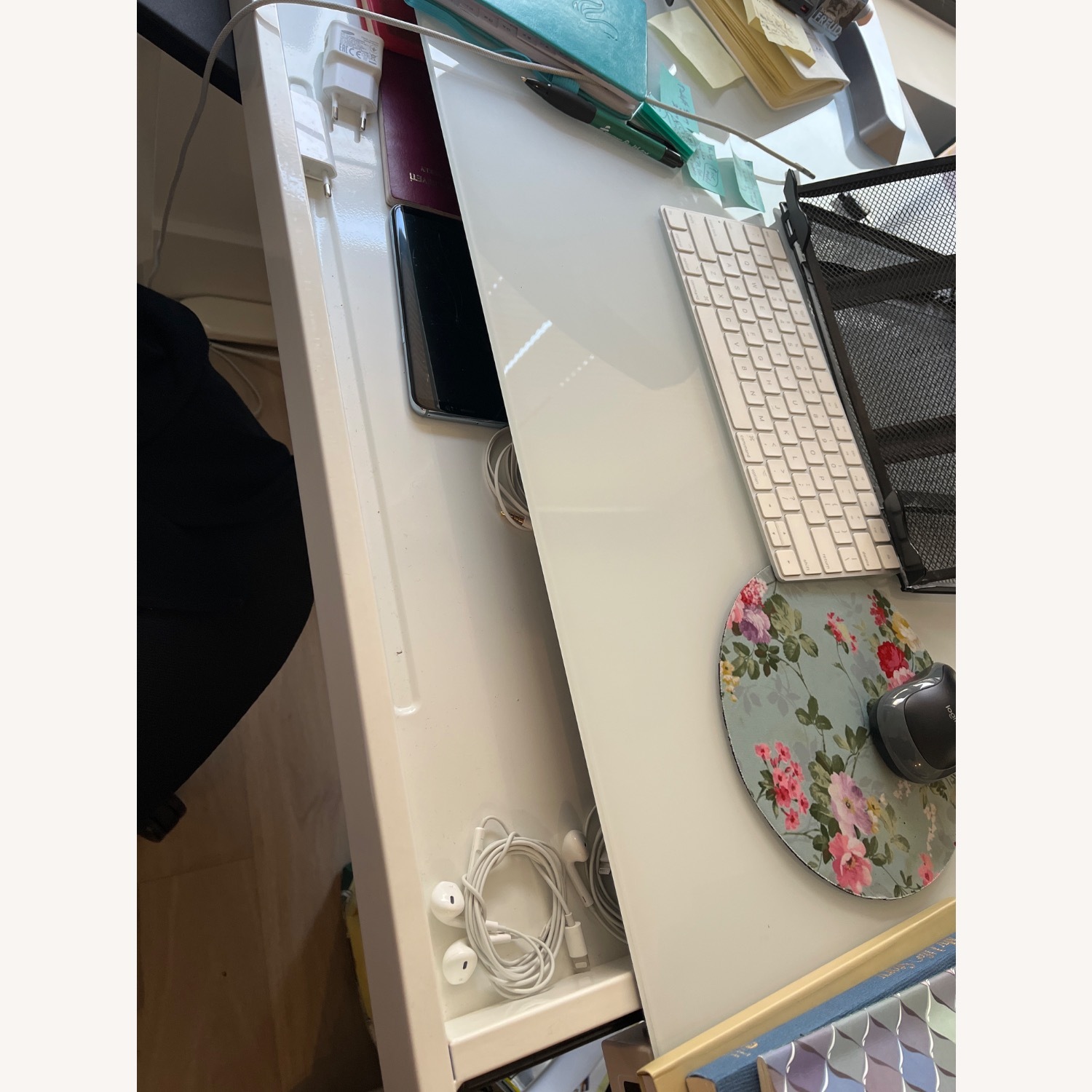 Wayfair White Adjustable Standing Desk - image-4